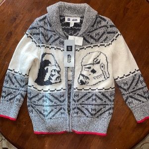 Star Wars X Gap collab sweater brand new 4T